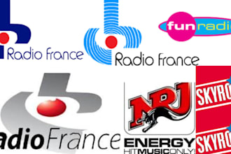 do a promotion and play your song on france radio