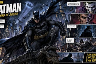 comic book, comic illustration, comic graphic novel