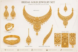 create stunning custom gold jewelry designs for rings, necklaces, earrings