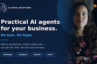 build an ai agent or chatbot for your business