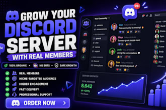 promote advertise and boost discord server organic growth crypto nft token