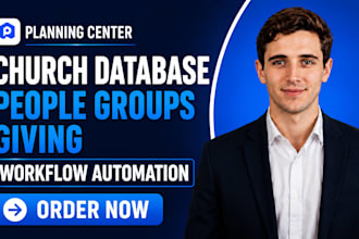 build planning  centre church database people group giving workflow automation
