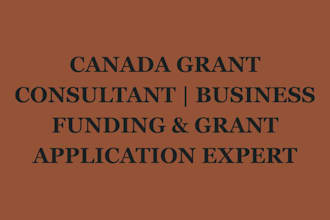 find and apply for canada government grants and business funding