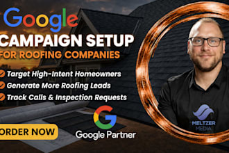 set up google ads for your roofing company