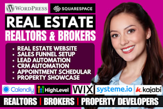 design realtor course website online course brokers wordpress real estate wix