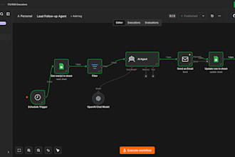 build an ai lead follow up automation system with n8n and email sequences