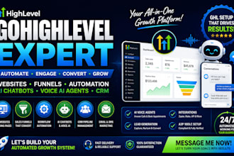 setup gohighlevel voice ai agent, ai chatbot and ghl automation workflow