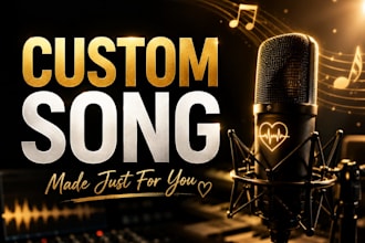 create a custom song for any special occasion