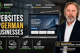 design wordpress websites for german local business