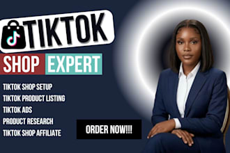 setup USA and UK tiktok shop product listing and SEO