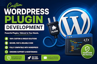 develop custom wordpress plugin and payment gateway solution