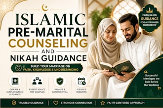 provide islamic premarital counselling and nikah guidance