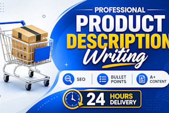 write SEO product descriptions for facebook marketplace and shopify