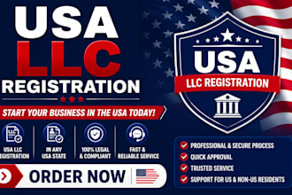 do USA llc registration with ein number for US and non US residents