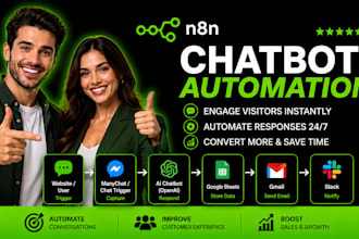 build a whatsapp chatbot, telegram bot, and ai chatbot automation