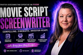 rewrite screenplay script doctor fix plot dialogue character development