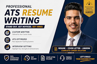 create an ats resume and optimize linkedin