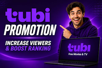 do organic tubi promotion increase tubi viewers and ranking