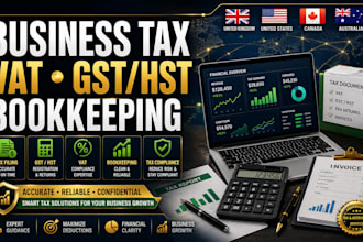 research business tax, vat, gst hst, sales tax, bookkeeping compliance issues