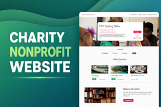 charity website, nonprofit website, christian website on wordpress wix