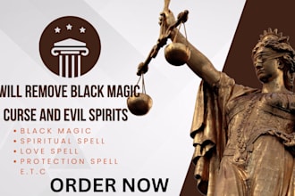 perform spiritual cleansing for black magic curse removal