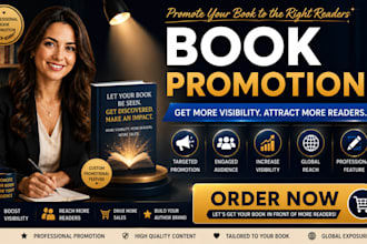 promote your book with customized book promotion campaign