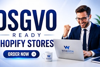 make dsgvo ready shopify shops in germany