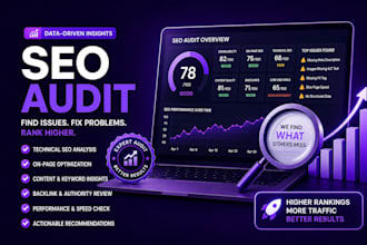 conduct a comprehensive SEO audit of your website