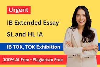 do ib extended essays and ib ias both for sl and hl