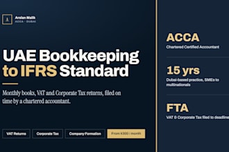 handle all your uae accounting, tax and compliance needs