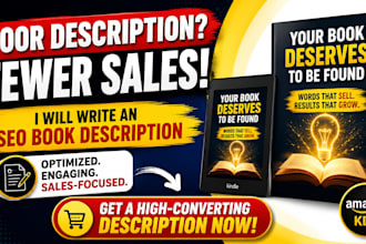 write an SEO book description for your amazon KDP book