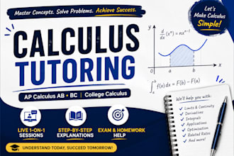 help you learn math calculus with clear explanations