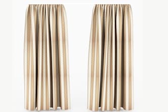 design luxury curtain prints home textile pattern