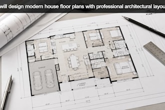 design modern house floor plans with professional architectural layouts