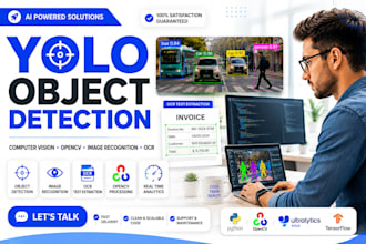 develop yolo object detection, computer vision, opencv, image recognition, ocr