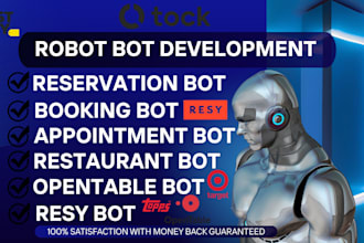script or program appointment bot resy bot booking bot reservation bot opentable