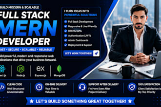 build full stack mern web applications