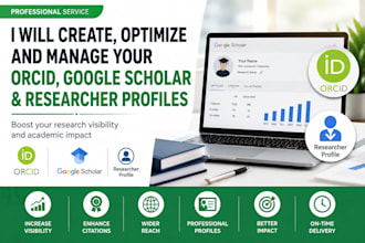 set up your  google scholar profiles and upload articles