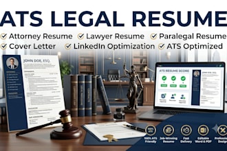 write ats legal resume attorney resume, lawyer resume paralegal resume and cover