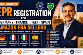 register epr for germany france italy spain amazon fba sellers
