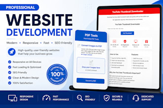 build custom web tools for your busines