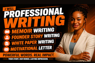 do memoir writing founder story writing white paper writing motivational letter