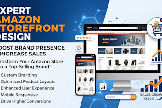 design a professional amazon storefront that boosts sales