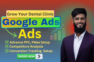 manage google ads for dentists and dental clinics