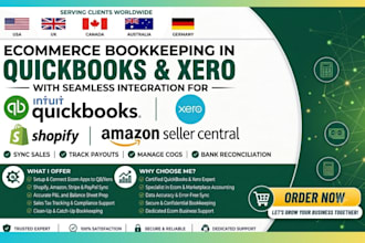 professional bookkeeping in quickbooks xero for UK USA, canada business