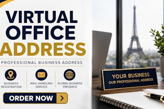 provide virtual office company address worldwide and US mailbox