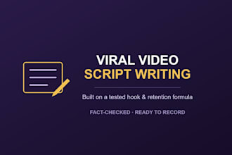 write viral video scripts