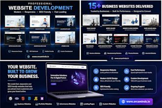 develop a fast, responsive, SEO friendly website