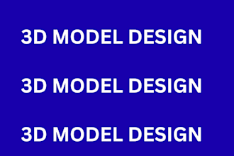do 3d product modeling and rendering,