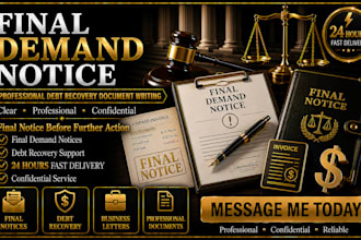 write a professional final demand notice for unpaid payments